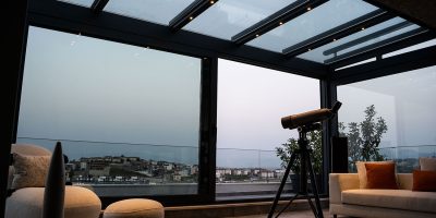Attico al Lago di Sapanca - Sistemi di Vetro, Tende da Sole & Zip